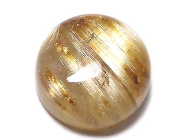 [Video][One of a kind] High Quality Rutilated Quartz AAA Cabochon 1pc NO.32