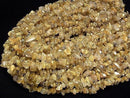 [Video]Rutilated Quartz AA+ Chips (Small Nugget) 1strand beads (aprx.34inch/86cm)