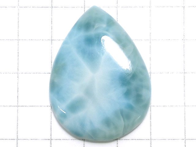 [Video][One of a kind] Larimar Pectolite AA++ Beads 1pc NO.5