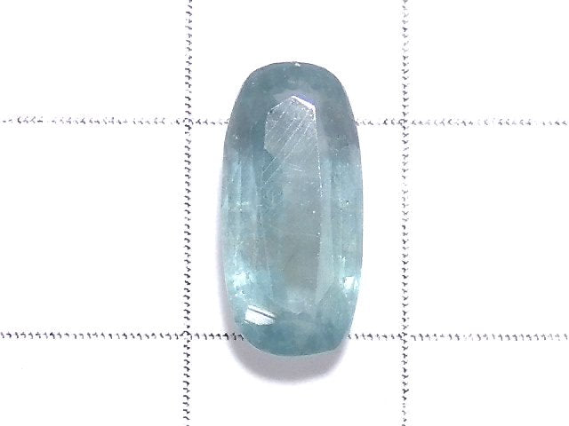 [Video][One of a kind] Aqua Kyanite AAA- Loose stone Faceted 1pc NO.5