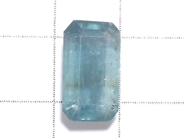 [Video][One of a kind] Aqua Kyanite AAA- Loose stone Faceted 1pc NO.14