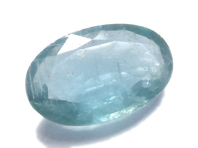 [Video][One of a kind] Aqua Kyanite AAA- Loose stone Faceted 1pc NO.16