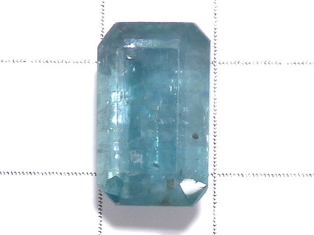 [Video][One of a kind] Aqua Kyanite AAA- Loose stone Faceted 1pc NO.27