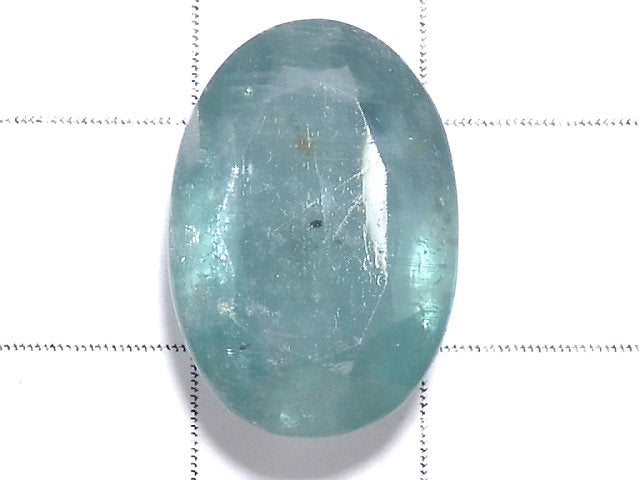 [Video][One of a kind] Aqua Kyanite AAA- Loose stone Faceted 1pc NO.31