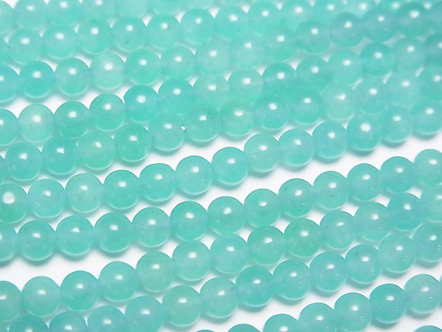 [Video] Amazonite AAA- Round 4mm 1strand beads (aprx.15inch/37cm)