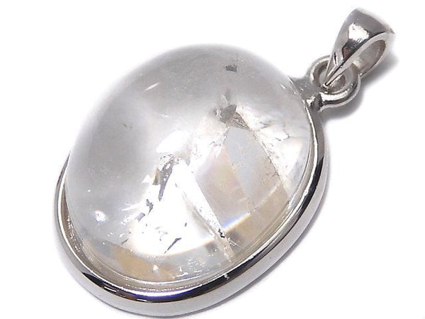 [Video][One of a kind] Crystal in Quartz Pendant Silver925 NO.47