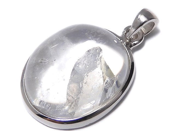 [Video][One of a kind] Crystal in Quartz Pendant Silver925 NO.48