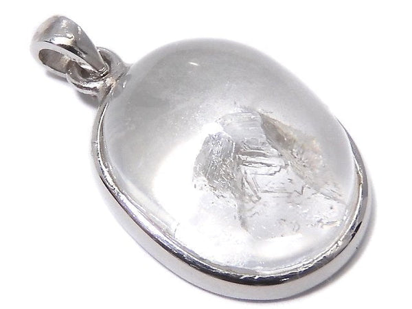 [Video][One of a kind] Crystal in Quartz Pendant Silver925 NO.49