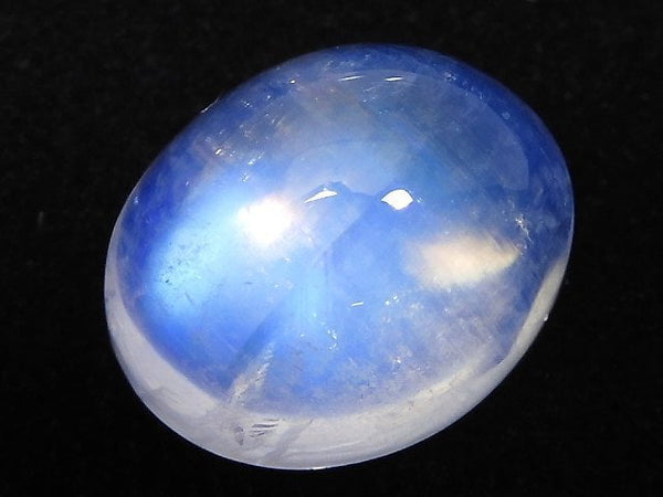 [Video][One of a kind] High Quality Rainbow Moonstone AAA Cabochon 1pc NO.108