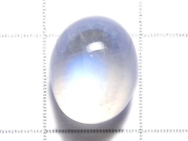 [Video][One of a kind] High Quality Rainbow Moonstone AAA Cabochon 1pc NO.108