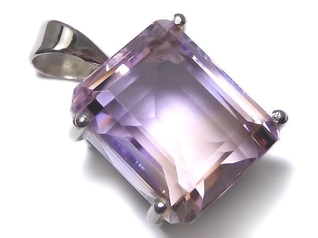 [Video][One of a kind] High Quality Ametrine AAA Faceted Pendant Silver925 NO.78