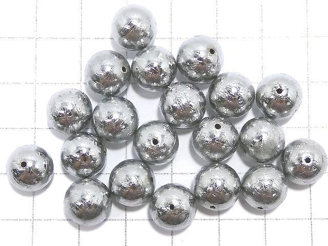 [Video]Meteorite (Altai meteorite) Round 10mm 1pc