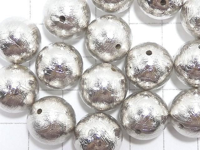 [Video] Meteorite (Altai meteorite) Round 14mm 1pc