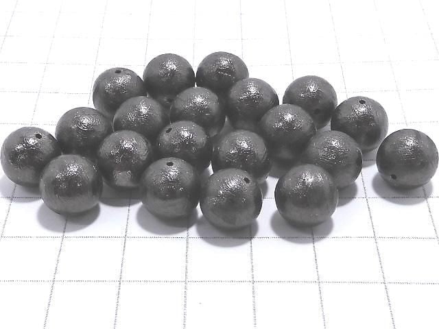 [Video] Meteorite (Altai meteorite) Black Round 10mm 1pc