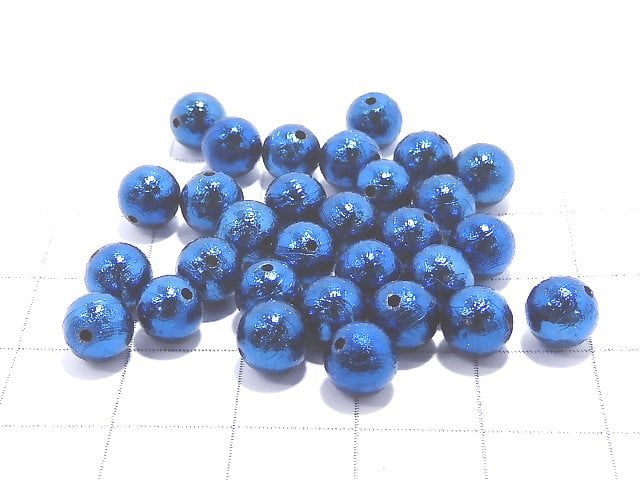 [Video]Meteorite (Altai meteorite) Blue Round 6mm 1pc