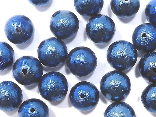 [Video] Meteorite (Altai meteorite) Blue Round 8mm 1pc