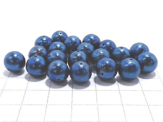 [Video]Meteorite (Altai meteorite) Blue Round 10mm 1pc