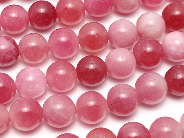 Red Jade Round 8mm 1strand beads (aprx.14inch/35cm)