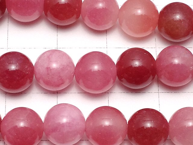 Red Jade Round 8mm 1strand beads (aprx.14inch/35cm)