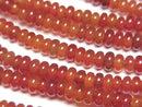 [Video]Carnelian AAA Rondelle 4x4x2mm half or 1strand beads (aprx.15inch/36cm)