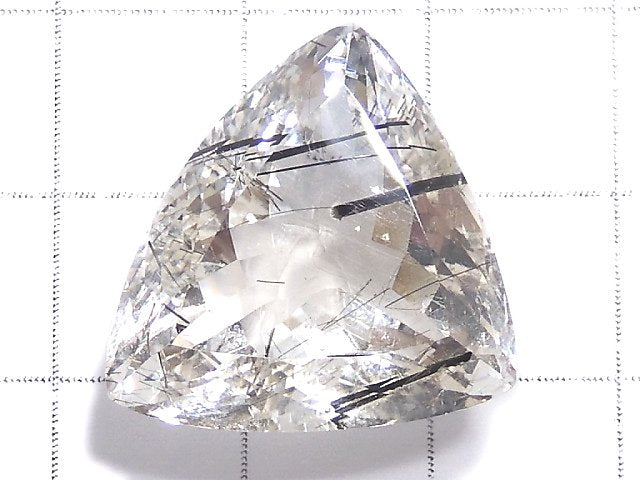 [Video][One of a kind] High Quality Tourmaline Quartz AAA Loose stone Faceted 1pc NO.44