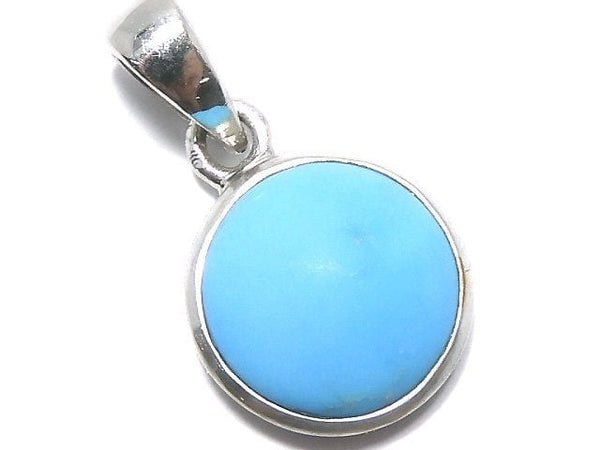 [Video][One of a kind] Kingman Turquoise AAA Pendant Silver925 NO.1