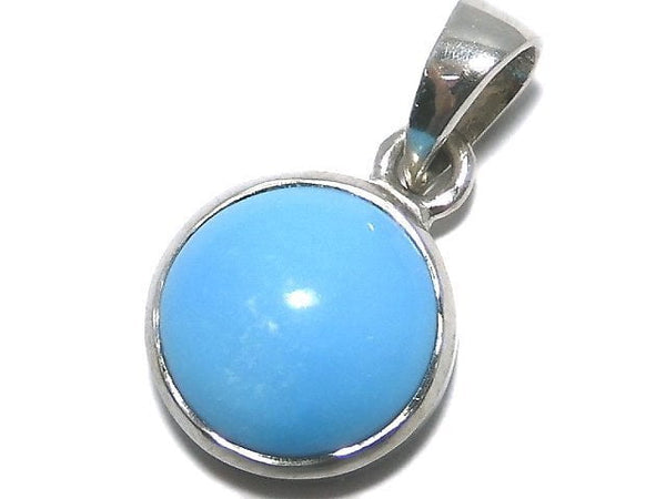 [Video][One of a kind] Kingman Turquoise AAA Pendant Silver925 NO.2