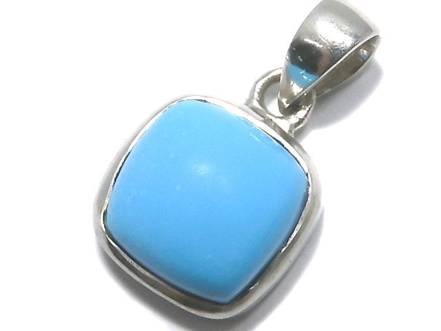 [Video][One of a kind] Kingman Turquoise AAA Pendant Silver925 NO.3