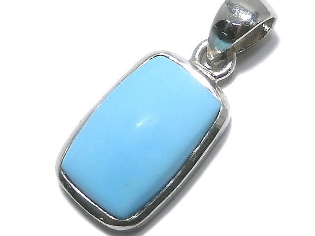 [Video][One of a kind] Kingman Turquoise AAA Pendant Silver925 NO.5