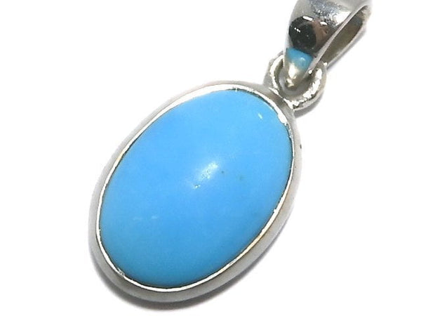 [Video][One of a kind] Kingman Turquoise AAA Pendant Silver925 NO.7