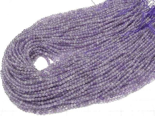 [Video]Amethyst AA+ Round 3mm 1strand beads (aprx.15inch/37cm)