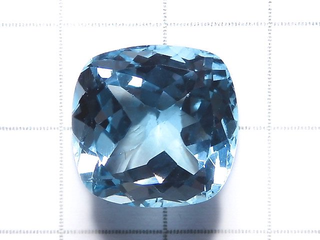 [Video][One of a kind] High Quality Swiss Blue Topaz AAA Loose stone Faceted 1pc NO.102