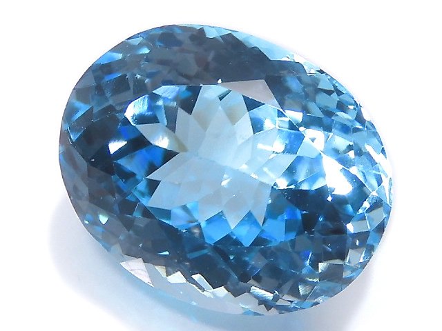 [Video][One of a kind] High Quality Swiss Blue Topaz AAA Loose stone Faceted 1pc NO.108