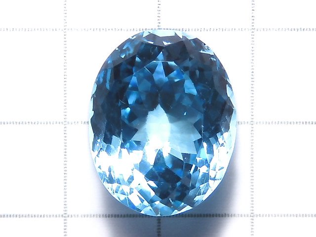 [Video][One of a kind] High Quality Swiss Blue Topaz AAA Loose stone Faceted 1pc NO.108