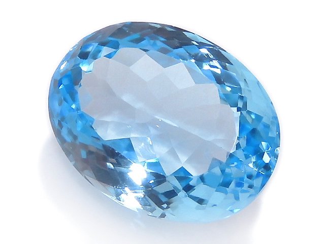 [Video][One of a kind] High Quality Swiss Blue Topaz AAA Loose stone Faceted 1pc NO.111