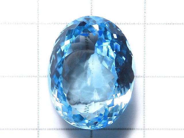 [Video][One of a kind] High Quality Swiss Blue Topaz AAA Loose stone Faceted 1pc NO.111