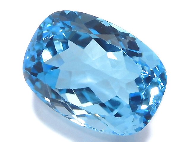 [Video][One of a kind] High Quality Swiss Blue Topaz AAA Loose stone Faceted 1pc NO.118