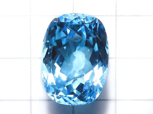 [Video][One of a kind] High Quality Swiss Blue Topaz AAA Loose stone Faceted 1pc NO.118