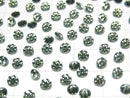 [Video] Moissanite AAA Loose stone Round Faceted 4x4mm [Green] 3pcs