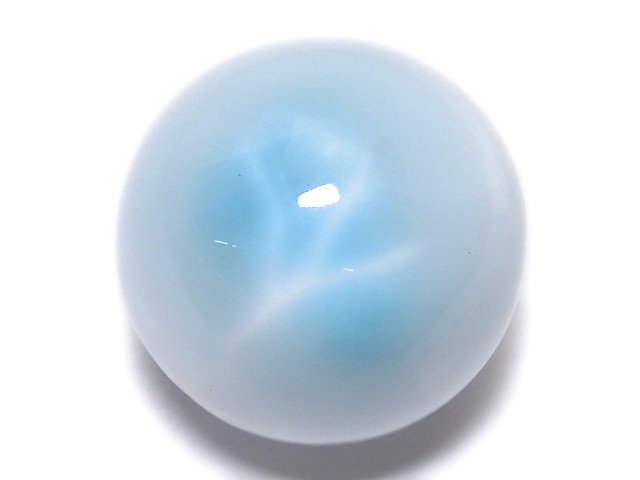 [Video][One of a kind] Larimar Pectolite AAA- Sphere, Round 20mm 1pc NO.1