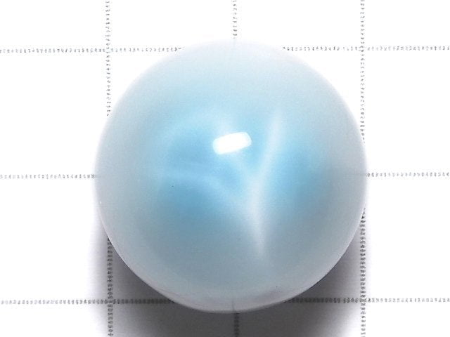 [Video][One of a kind] Larimar Pectolite AAA- Sphere, Round 20mm 1pc NO.1