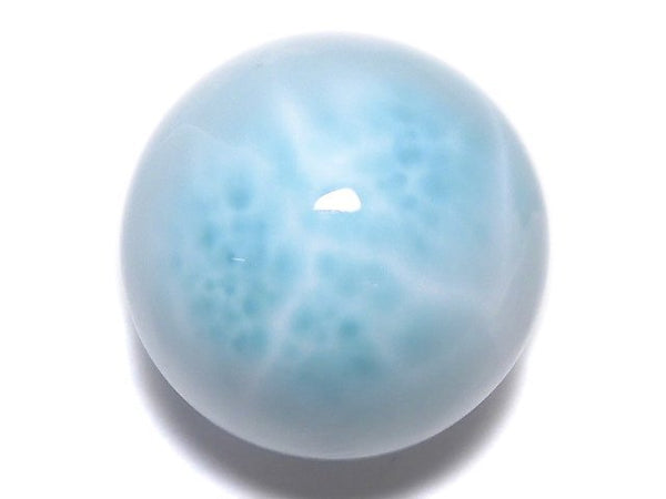 [Video][One of a kind] Larimar Pectolite AAA- Sphere, Round 19.5mm 1pc NO.3