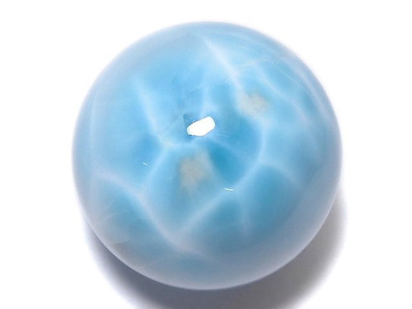 [Video][One of a kind] Larimar Pectolite AAA- Sphere, Round 22mm 1pc NO.11