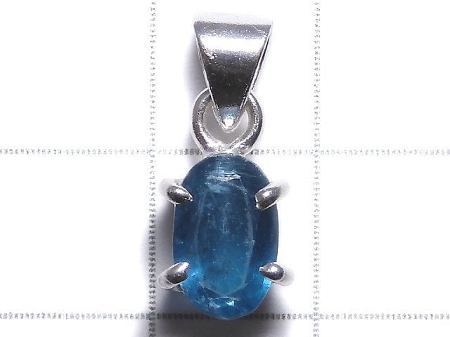 [Video][One of a kind] Indigo Blue Kyanite AAA- Pendant Silver925 NO.37