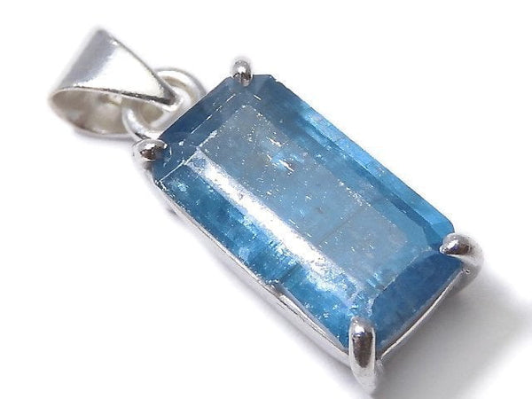 [Video][One of a kind] Indigo Blue Kyanite AAA- Pendant Silver925 NO.39