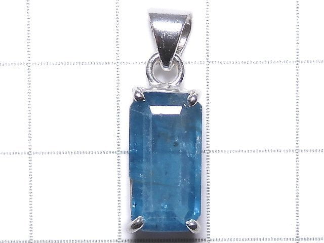 [Video][One of a kind] Indigo Blue Kyanite AAA- Pendant Silver925 NO.39