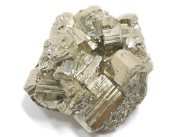 [Video][One of a kind] Golden Pyrite Cluster 1pc NO.5