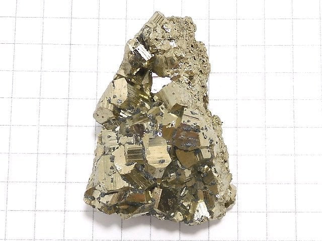 [Video][One of a kind] Golden Pyrite Cluster 1pc NO.7