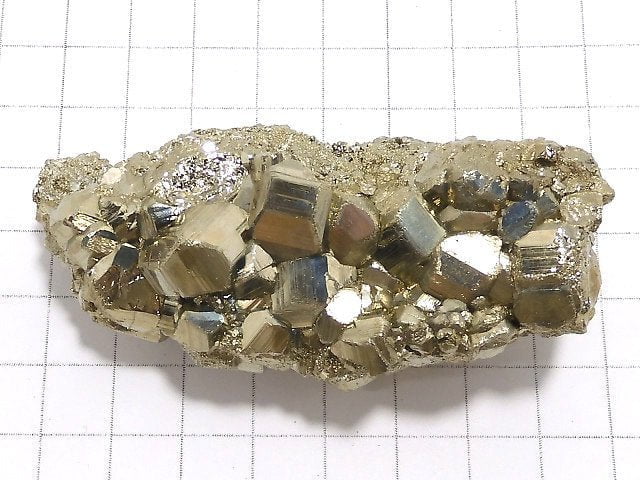 [Video][One of a kind] Golden Pyrite Cluster 1pc NO.15