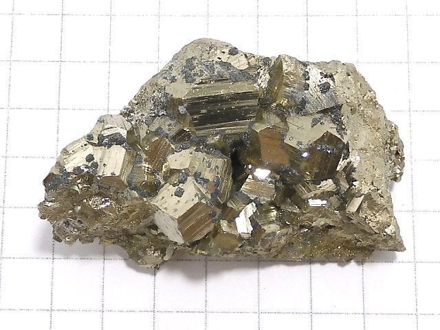 [Video][One of a kind] Golden Pyrite Cluster 1pc NO.22